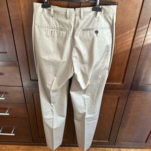 Z Zegna grey/taupe men’s dress pants.